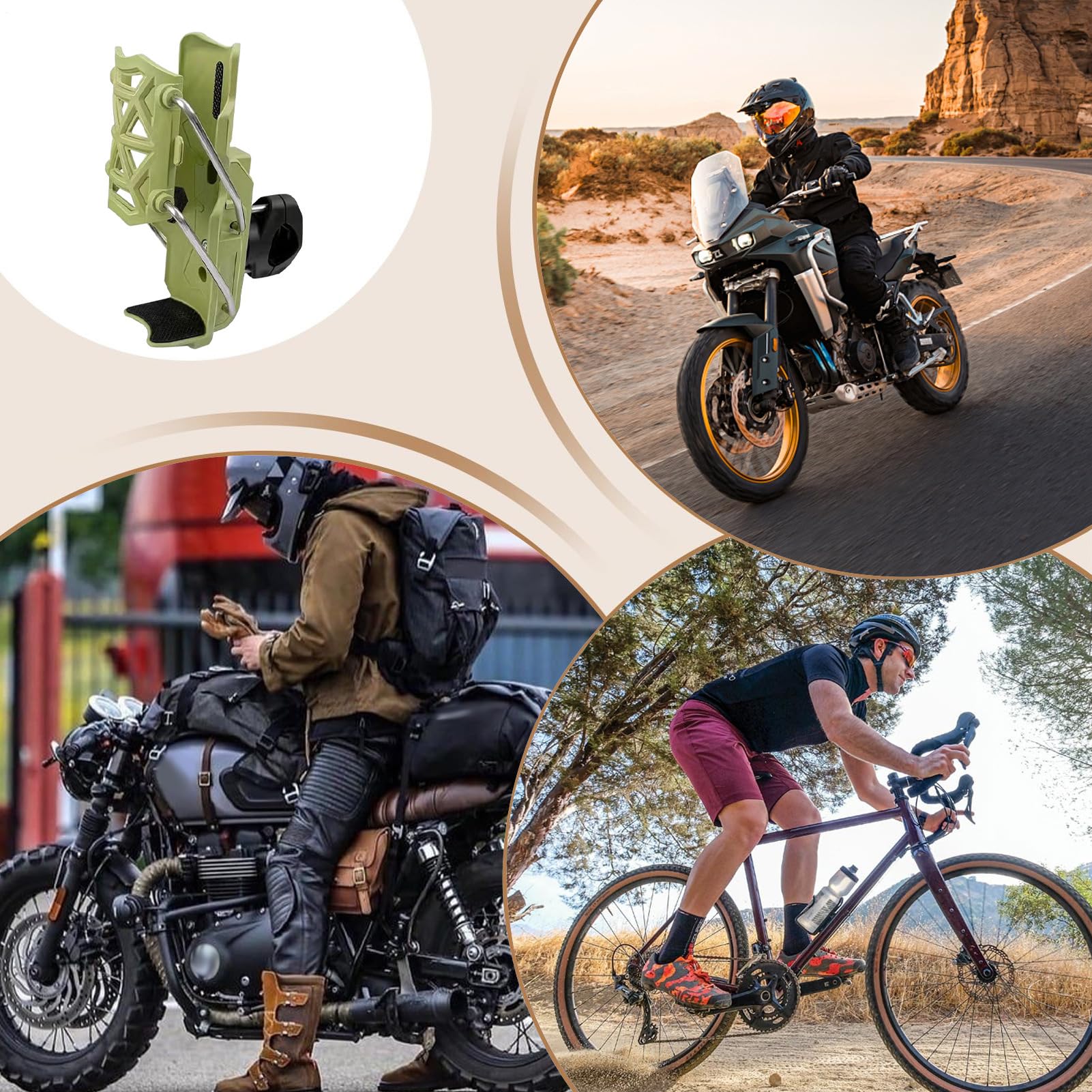 Motorrad Getränkehalter Fahrradzubehör Motorradzubehör