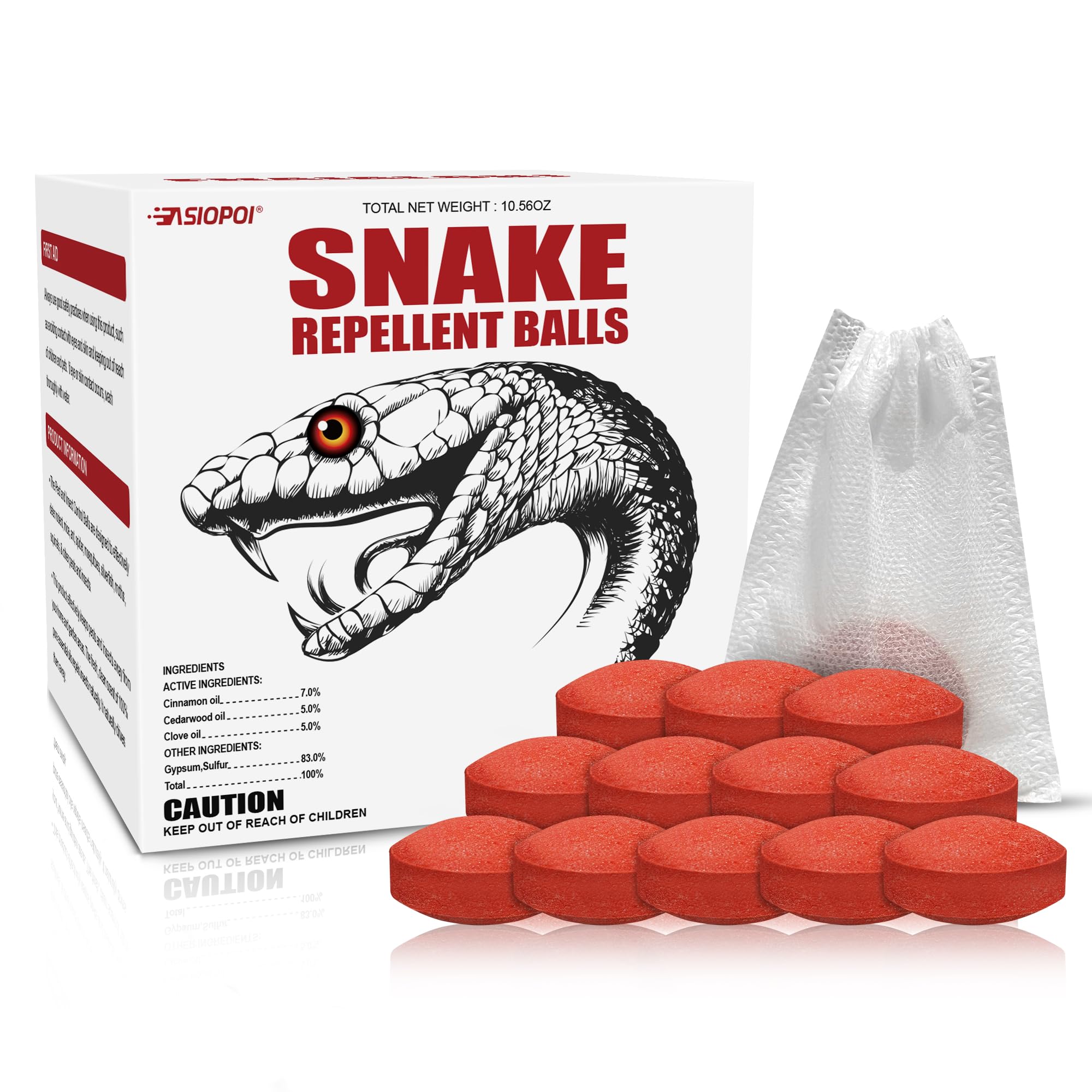 Fnaialonj Snake Balls 12pk