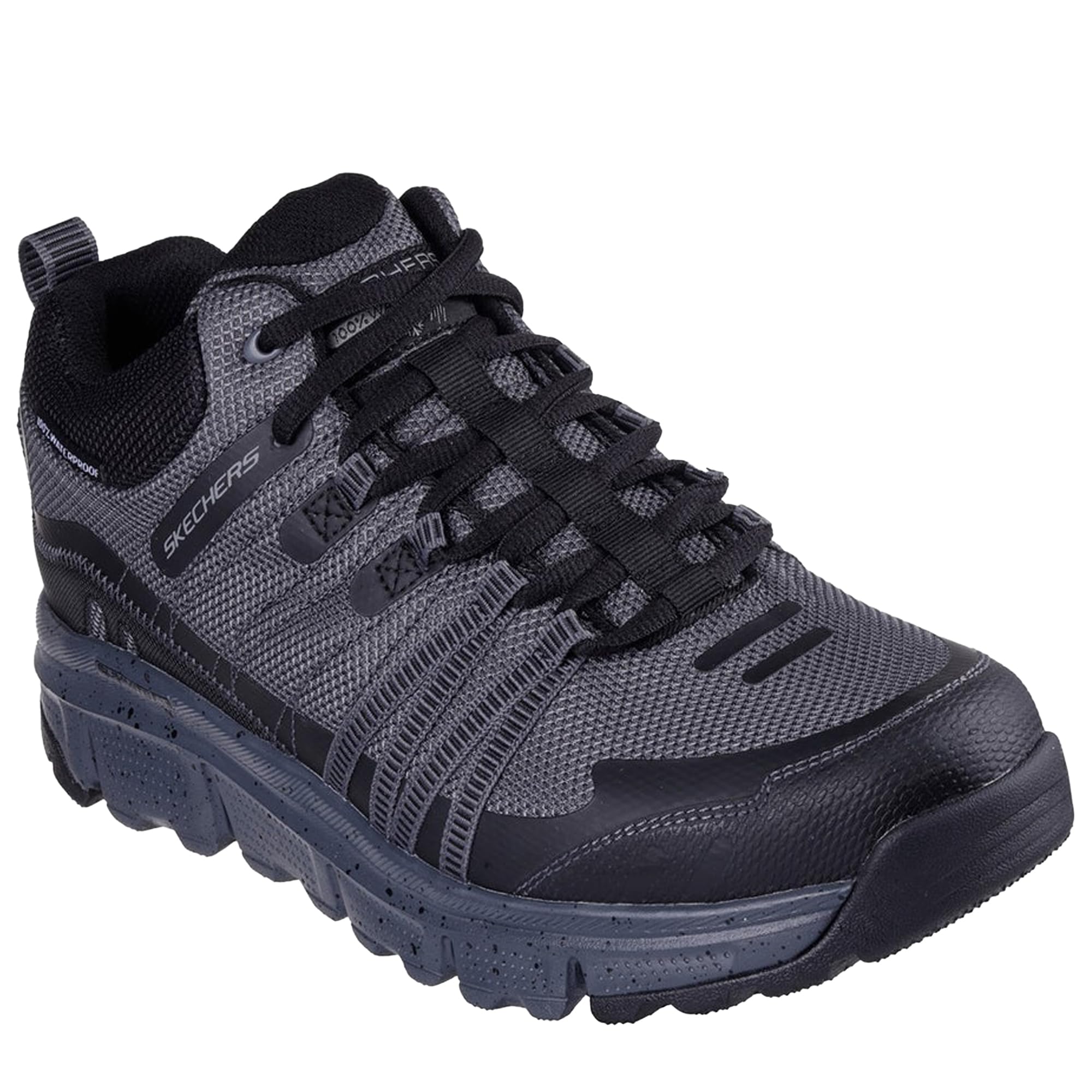 Skechers Men's Summits At Canobie Trainers, Charcoal Synthetic/Textile/Black Trim, 6 UK