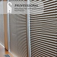 Vista 4 de 4 piezas de hardware inclinable varilla de reparación para persianas horizontales rotas, piezas de repuesto para ventanas interiores, color blanco