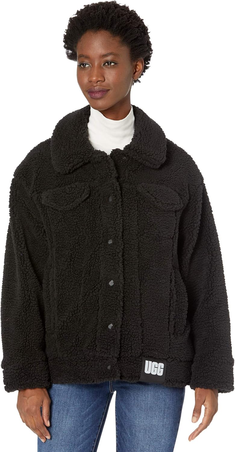 UGG Women's Frankie Sherpa Trucker Jacket - Image 2