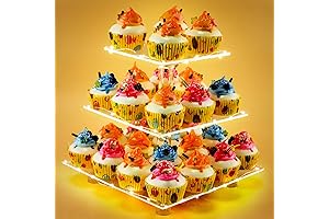 Acrylic Cupcake Stand 3 Tier for 24 Cupcakes