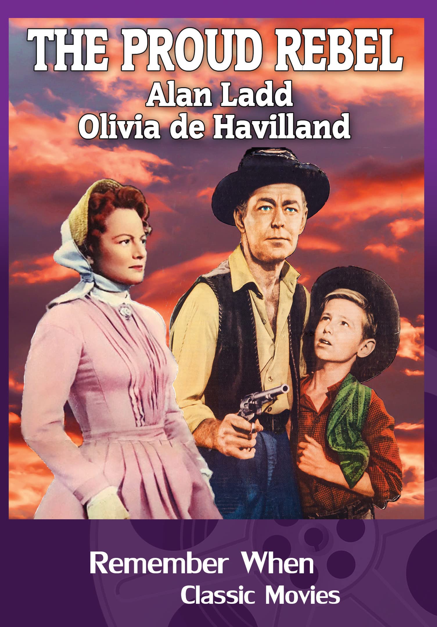 The Proud Rebel de colección en DVD edición original de Estados Unidos