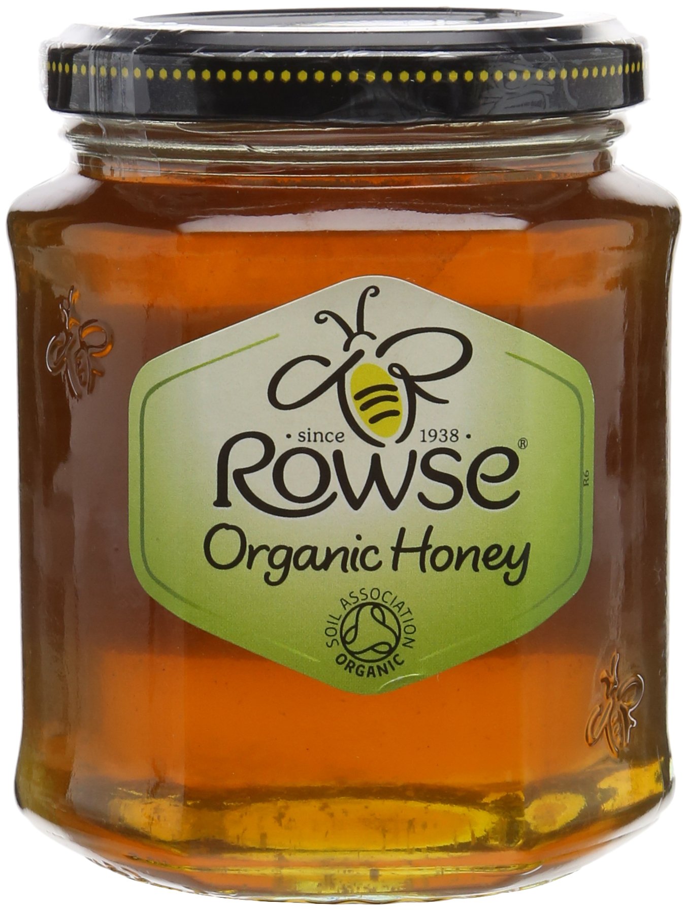 Rowse Organic Clear Honey 340 g (Pack of 6)