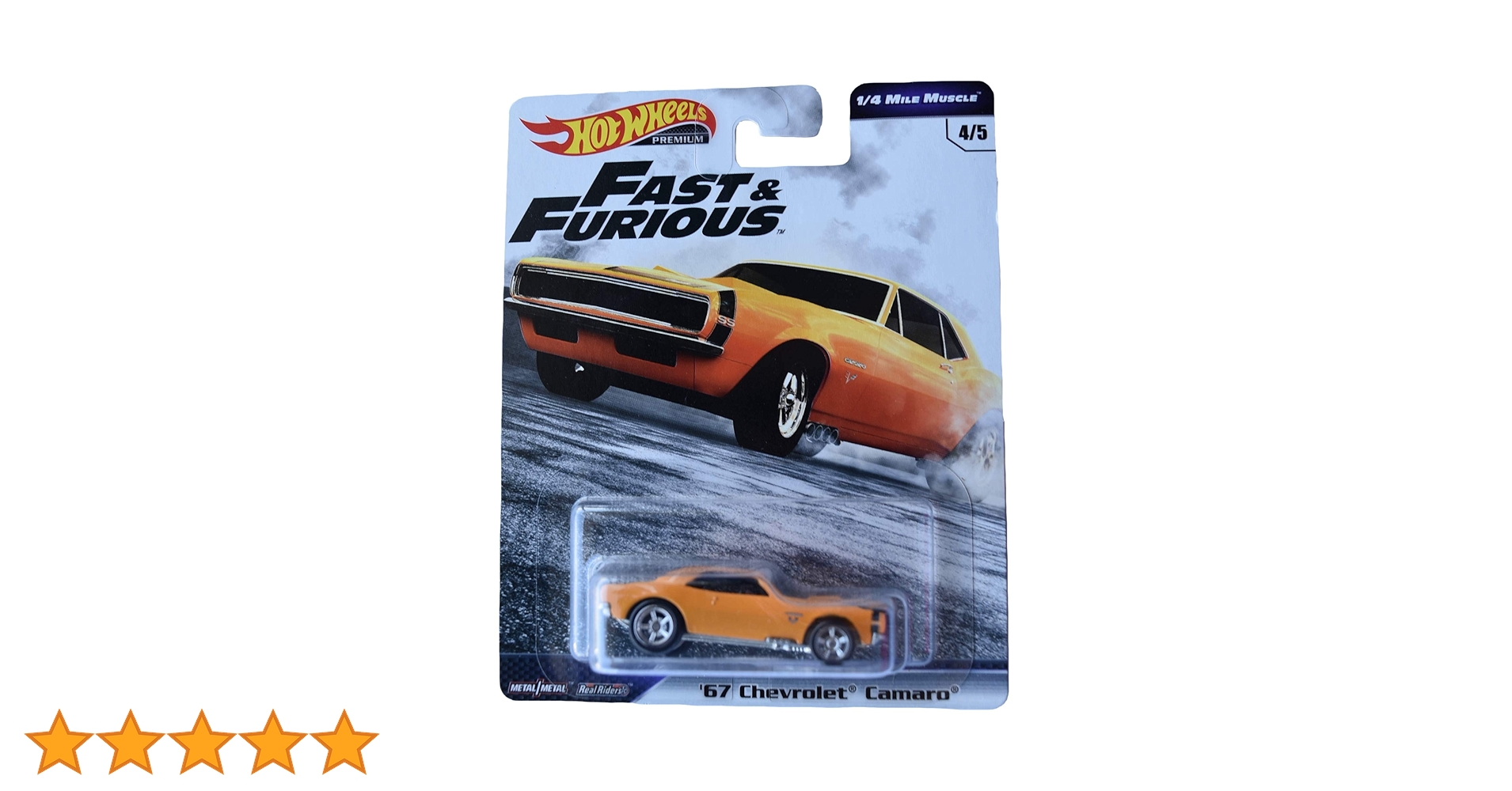 ホットウィール ワイルドスピード 1/4 MILE MUSCLE Amazon.com: Hot Wheels 1/4 Mile Muscle '67 Chvrolet Camaro 4