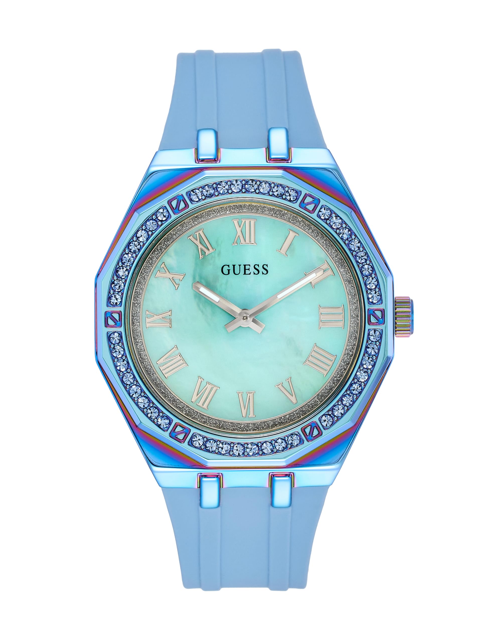 Desire 36 mm Ice Blue Dial Analog Women Watch- GW0872L2-image-0
