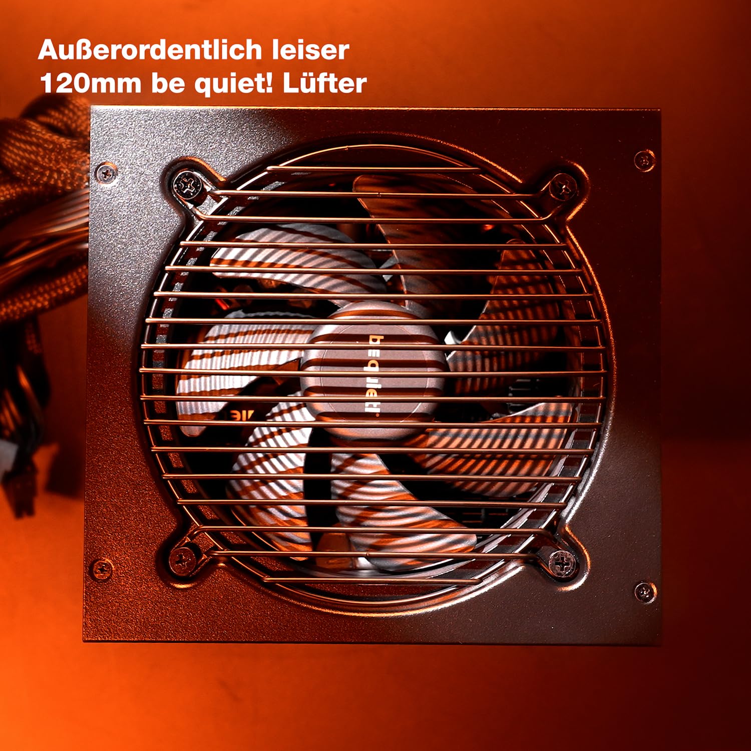 be quiet! Pure Power 12 650W Netzteil, 80 Plus® Gold Effizienz, ATX 3.1 mit voller Unterstützung für PCIe 5.1 GPUs, außerordentlich leiser 120mm be quiet! Lüfter, LLC-Technologie