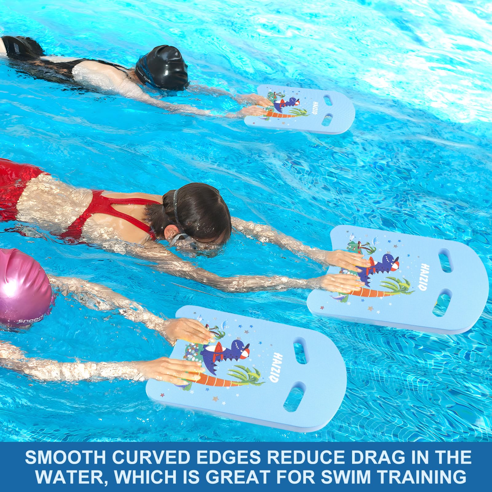Schwimmbrett Kinder Mit Griffen - Cartoon Kickboard Für Schwimmtraining
