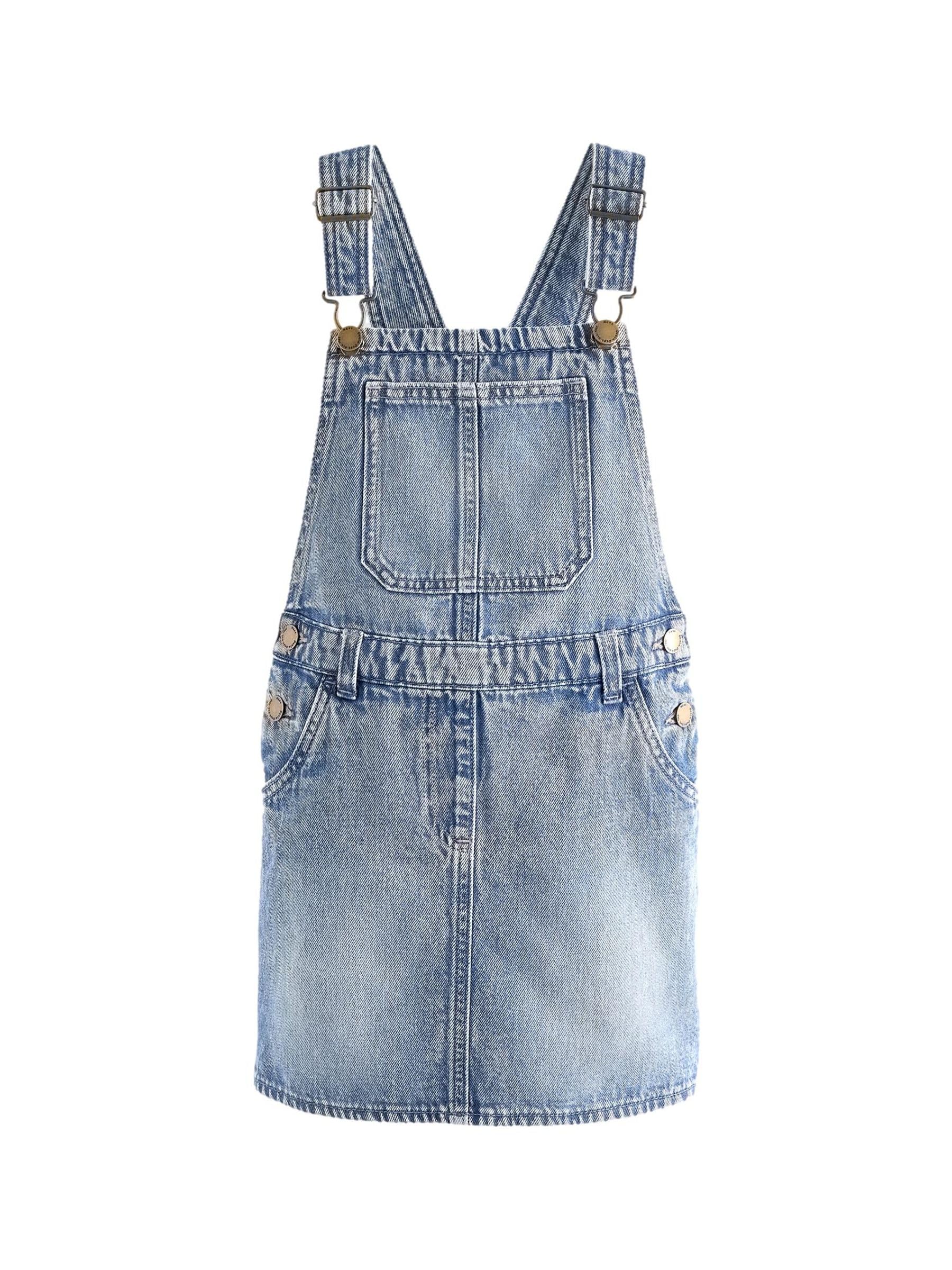 NEXT Ragazza Scamiciato in Denim Blu 3 Anni