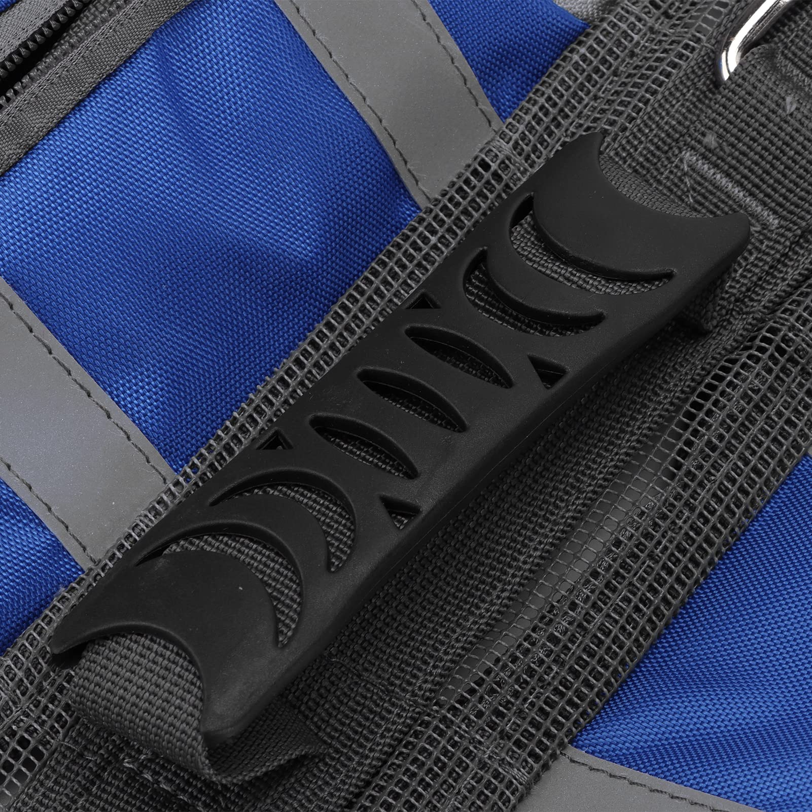 Alforjas para Perros Nylon Hound Travel Camping Pack con Tira Reflectante Transpirable Y Cómodo para Perro(M)