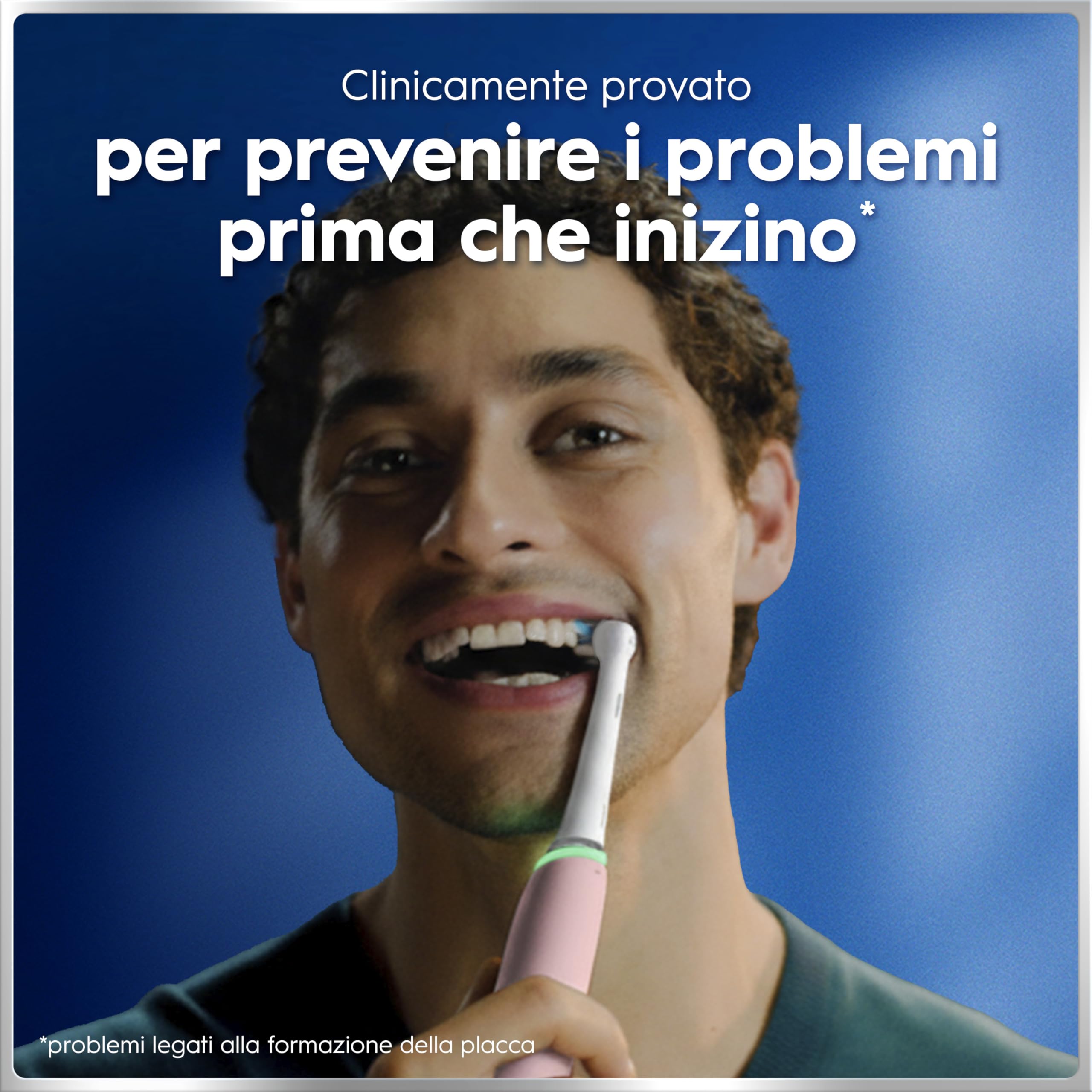 Oral-B Spazzolino Elettrico Ricaricabile iO 6N Rosa, 2 Testine Di Ricambio, 1 Custodia Da Viaggio. 1 Spazzolino