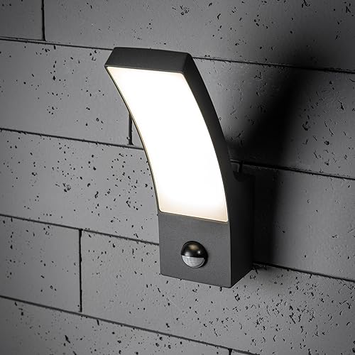 CGC Lighting Applique murale d'extérieur LED 4000k Blanc naturel Diffuseur LED o