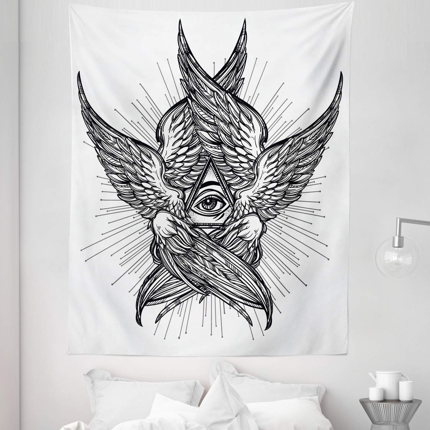 Amazon.com: Ambesonne Eye Tapestry Twin Size, All Seeing Eye