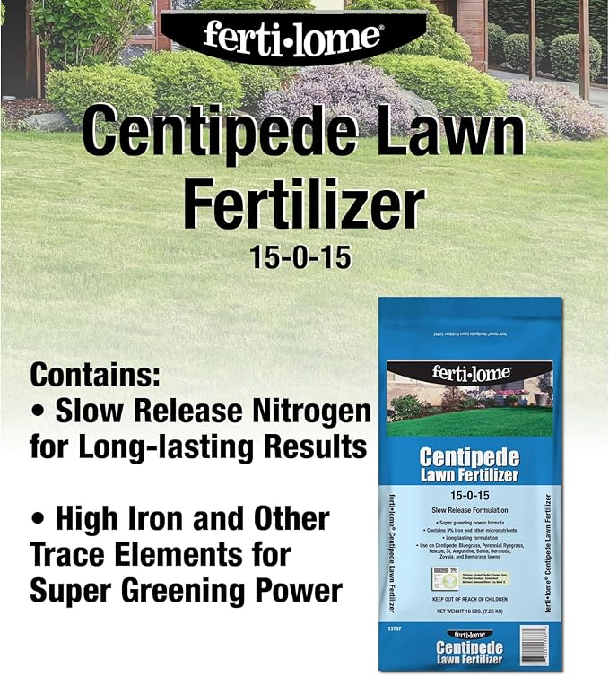 Fertilizante para césped Centipede 15-0-15 16 lb miniatura 2