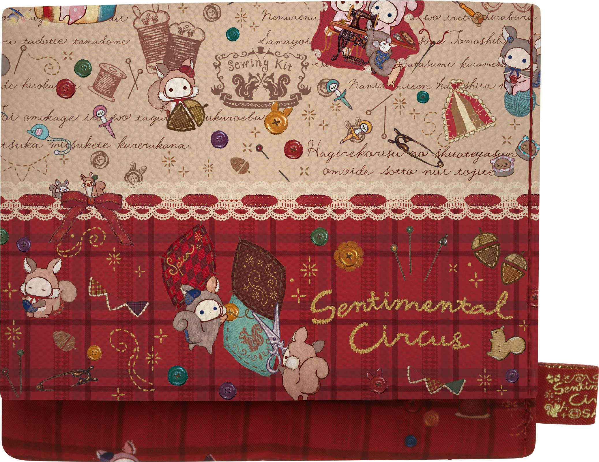 Sentimental Circus Tailor of Hagire Mouth, Pouch with Tissue Case CA30901