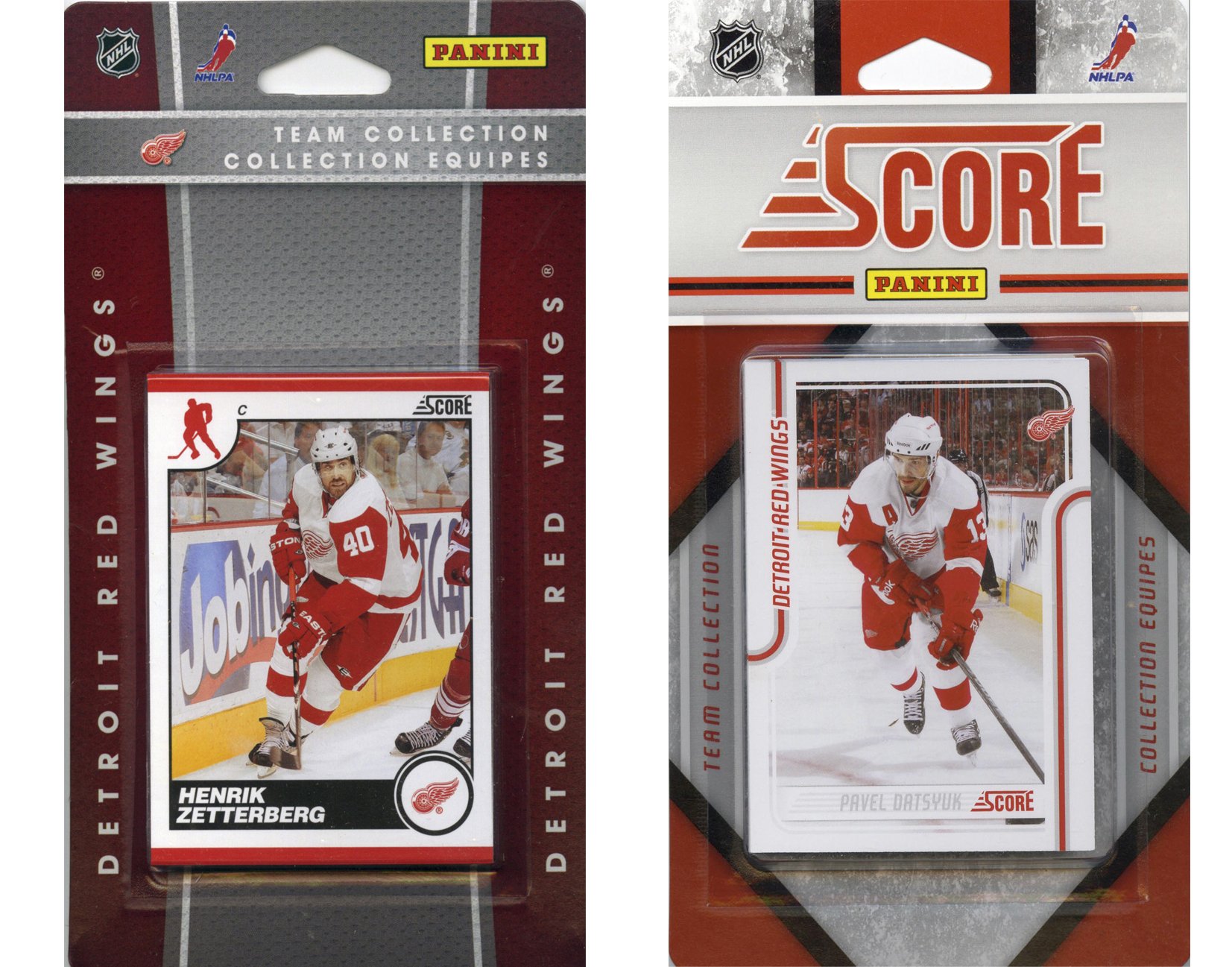 C&I CollectablesNHL Detroit Red Wings Licensed Score 2 Team Sets