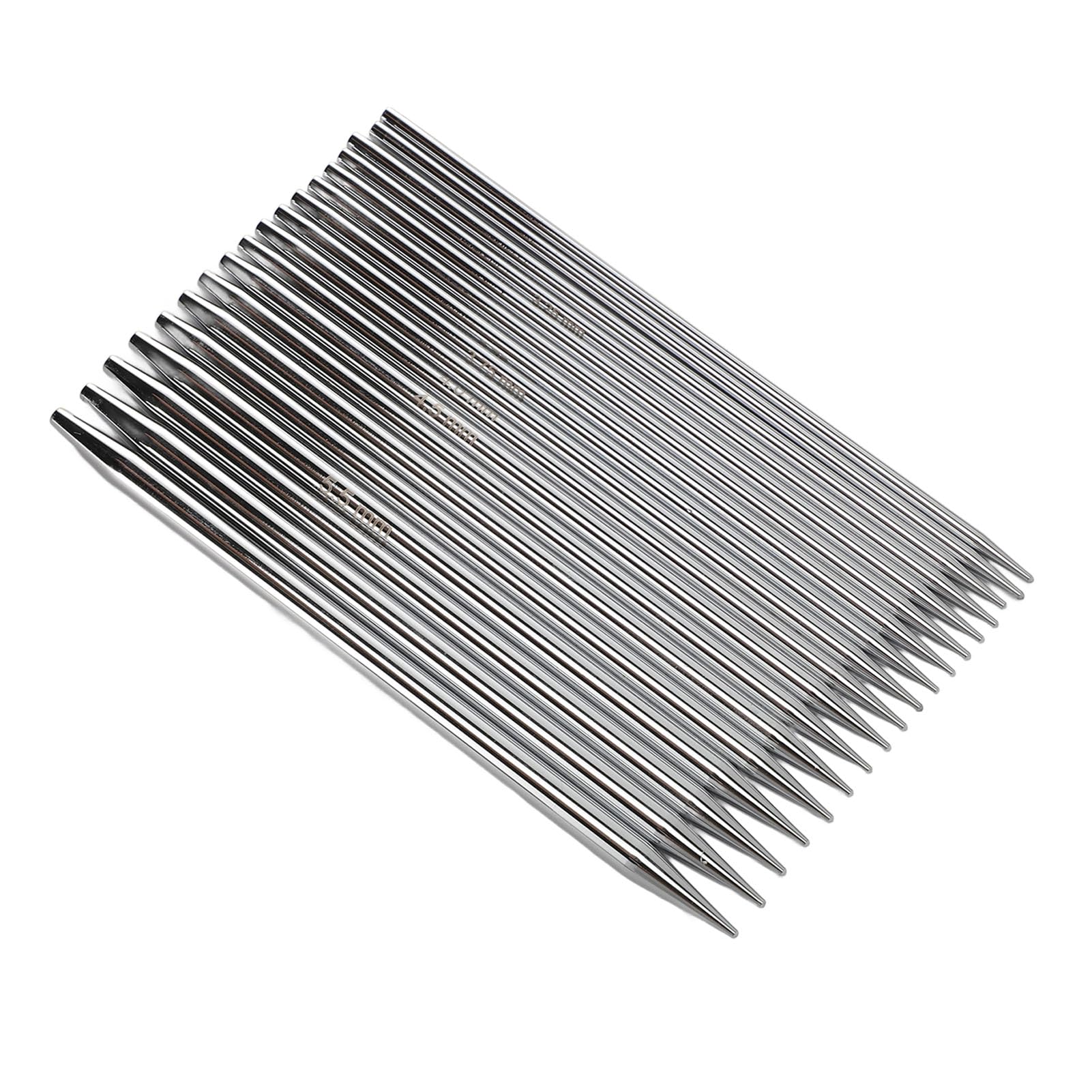 Hamwesh Zestaw Wymiennych Okrągłych Drutów Dziewiarskich, Aluminiowe Druty