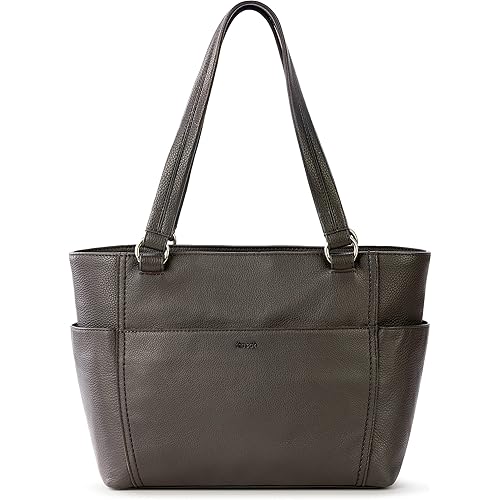 The Sak Ashby Satchel in Leather, Slate