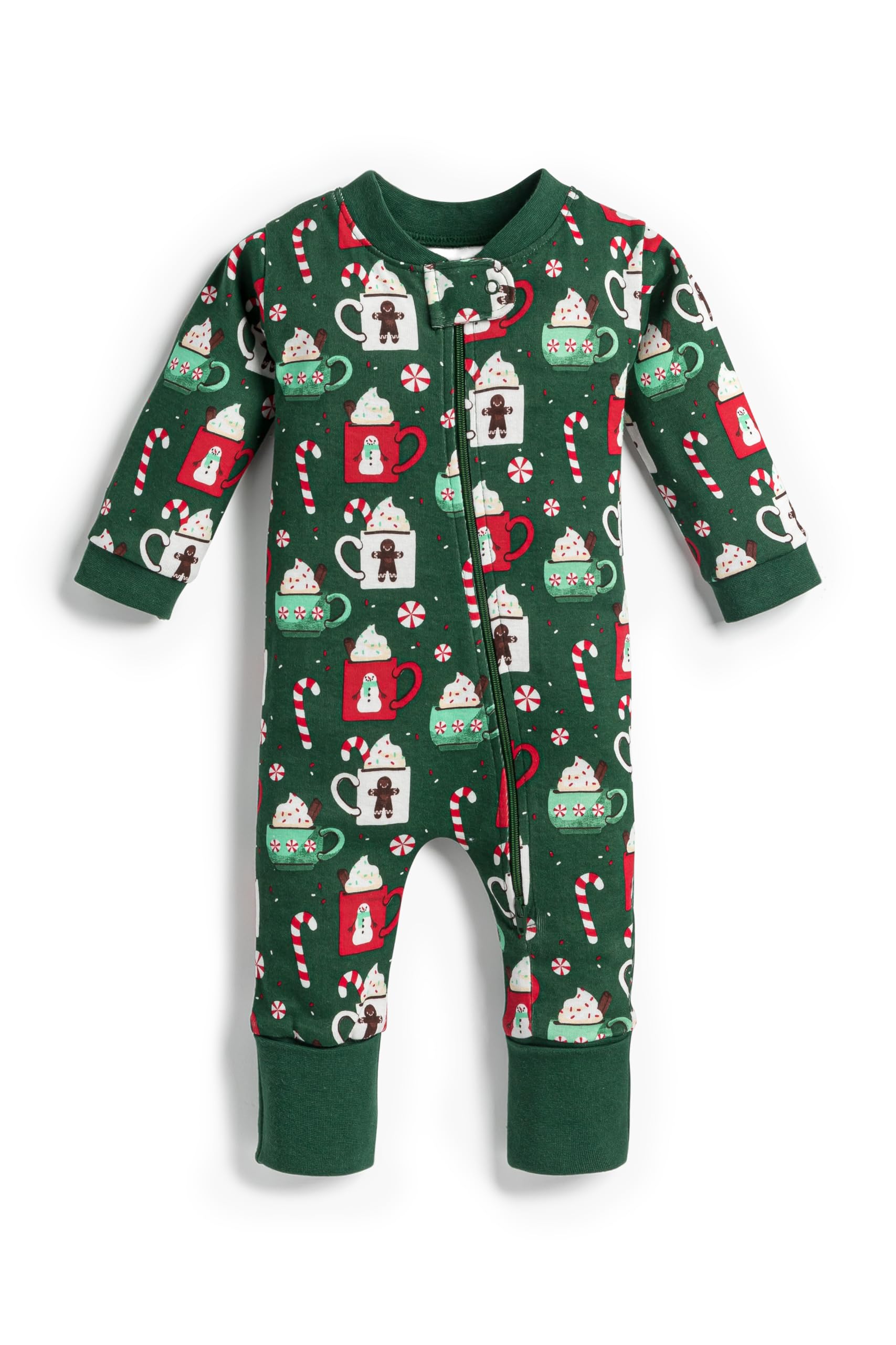 MONICA + ANDY One Piece Baby Pajamas, 100% Organic Baby Clothes for Girls and Boys, Sizes For Newborn and Infant