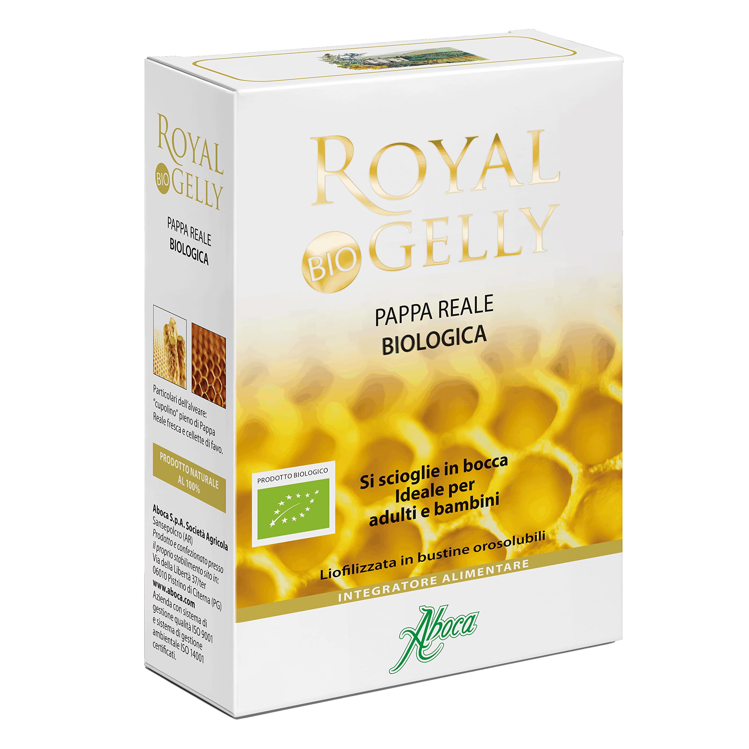 ABOCA - ROYAL GELLY PAPPA REALE 16 BUSTINE OROSOLUBILI