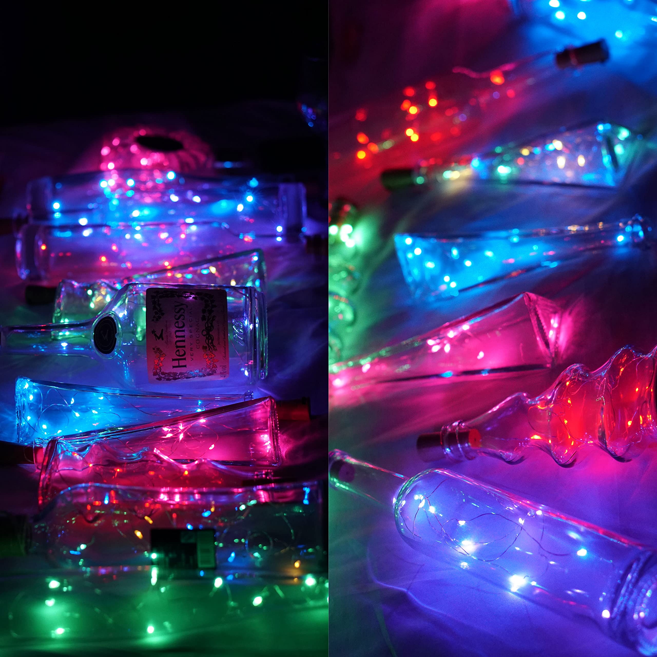 Amazon.co.jp: ボトルライト 12個パック LED20個 コルクライト ワイン 