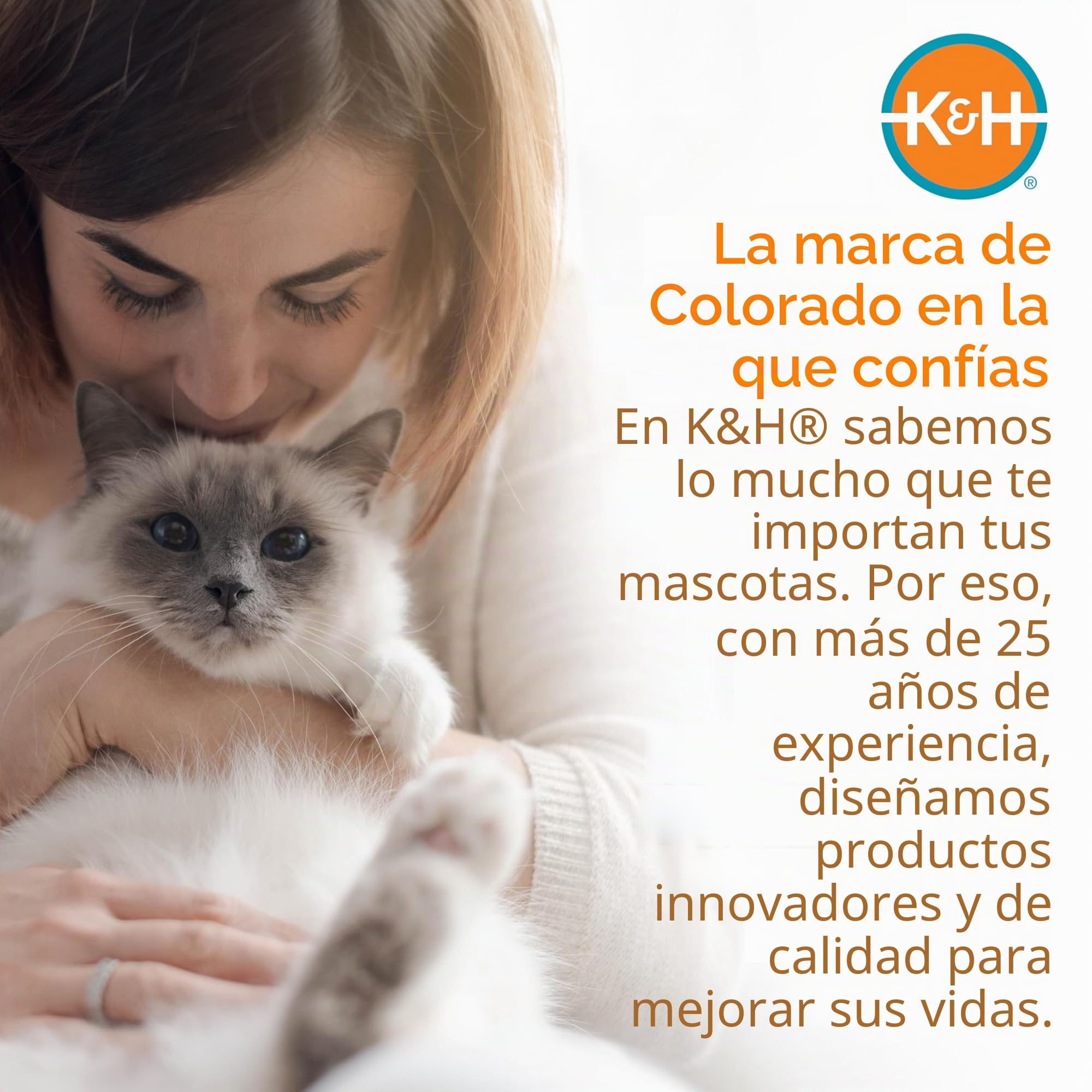 K&H Mascotas| Soporte EZ para Ventanas | Cama para Gatos de Dos Alturas Que se acopla en el umbral de la Ventana