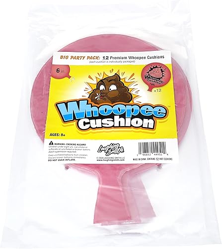 Miniatura 2 de Laughing Smith Juego de 12 cojines Whoopie - Recuerdos de fiesta a granel para niños, divertidos juguetes de broma para bolsas de cumpleaños,