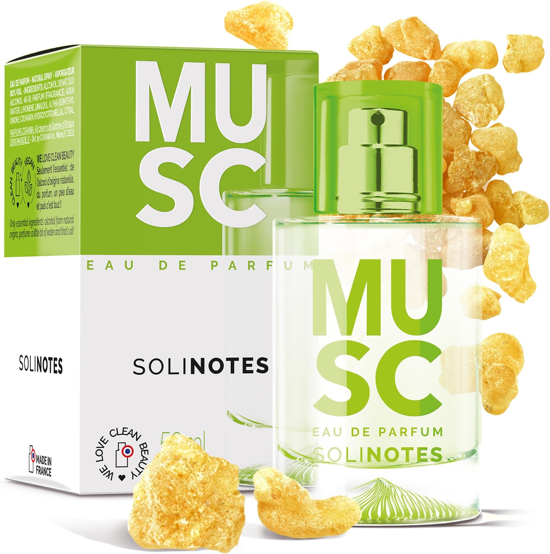 Solinotes Musc Eau de Parfum Unisex - 50ml