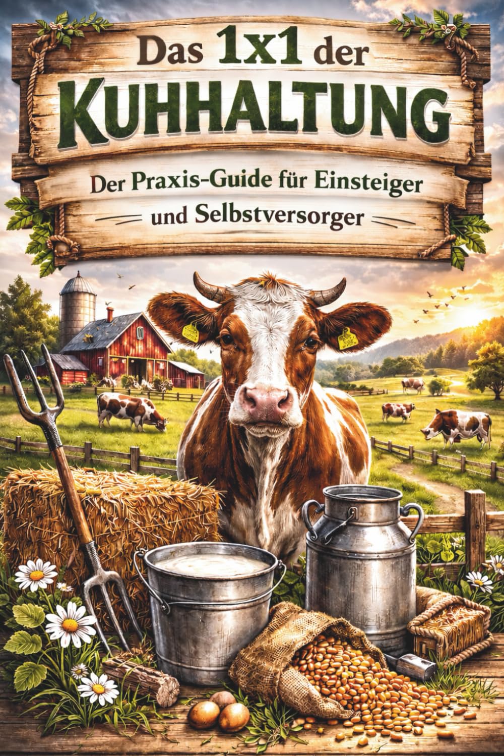 Das 1x1 der Kuhhaltung: Der Praxis-Guide für Einsteiger und Selbstversorger (Der Wiesenwächter)