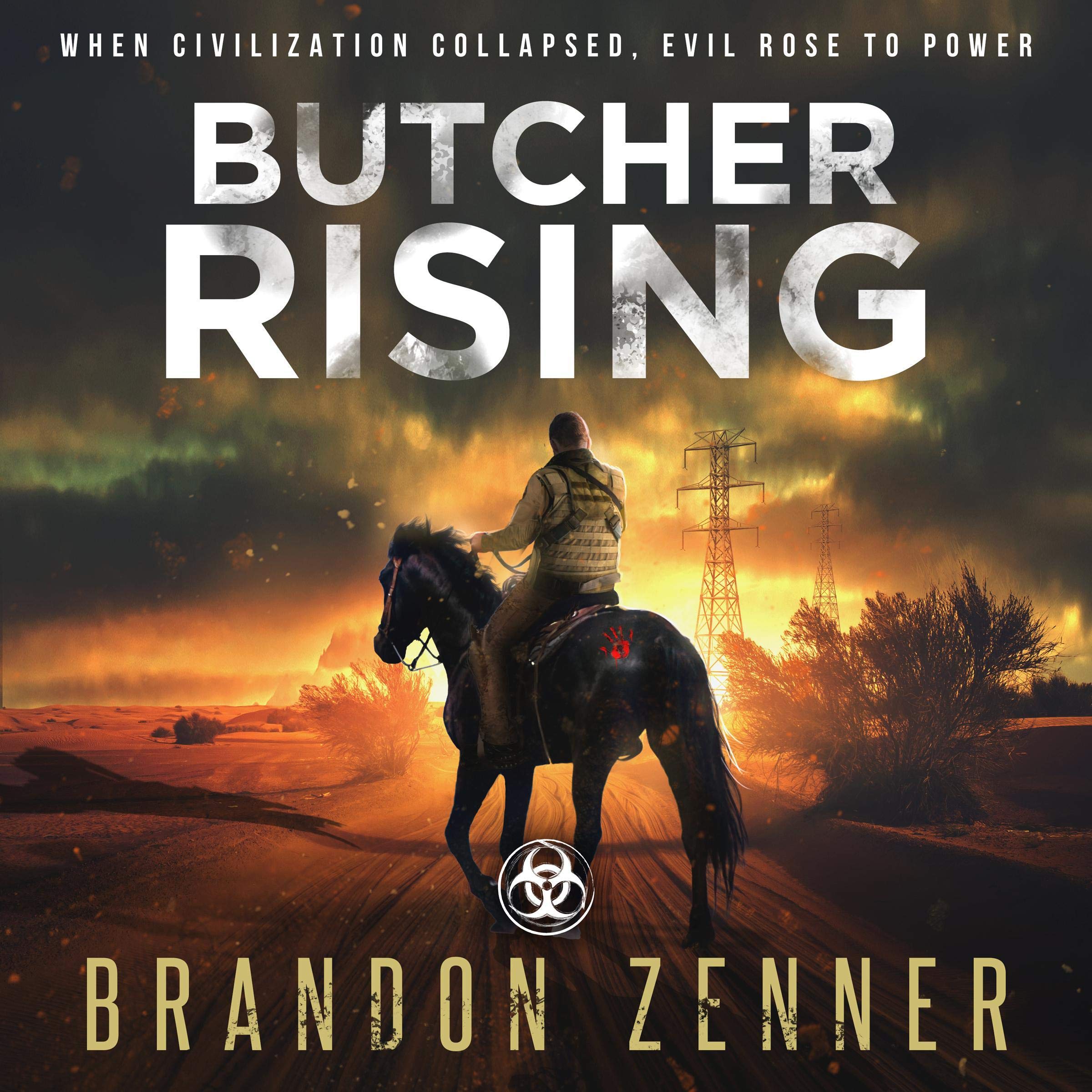 Cover art for Butcher Rising