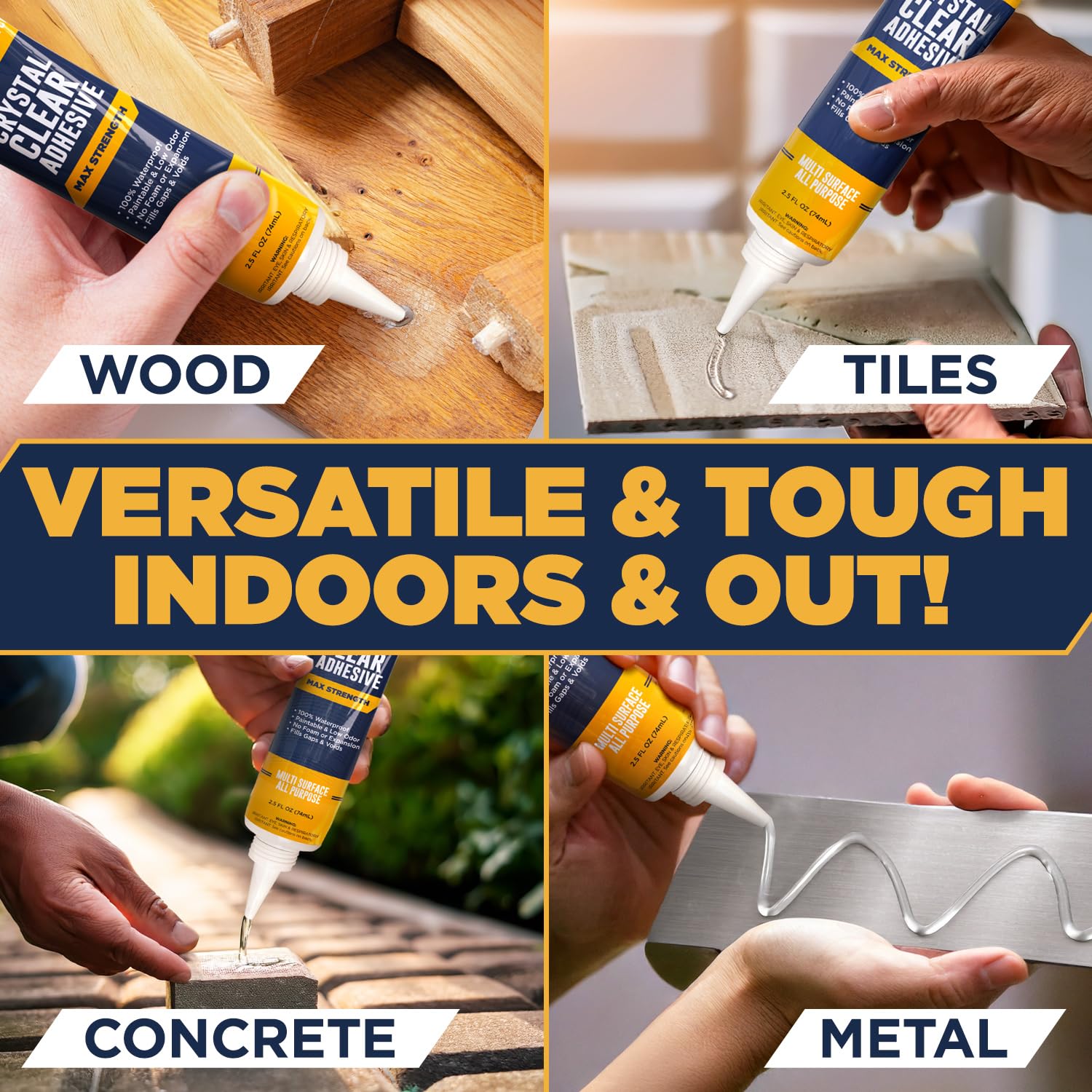 Berkland Max Strength Construction Adhesive - 2-Pack -4