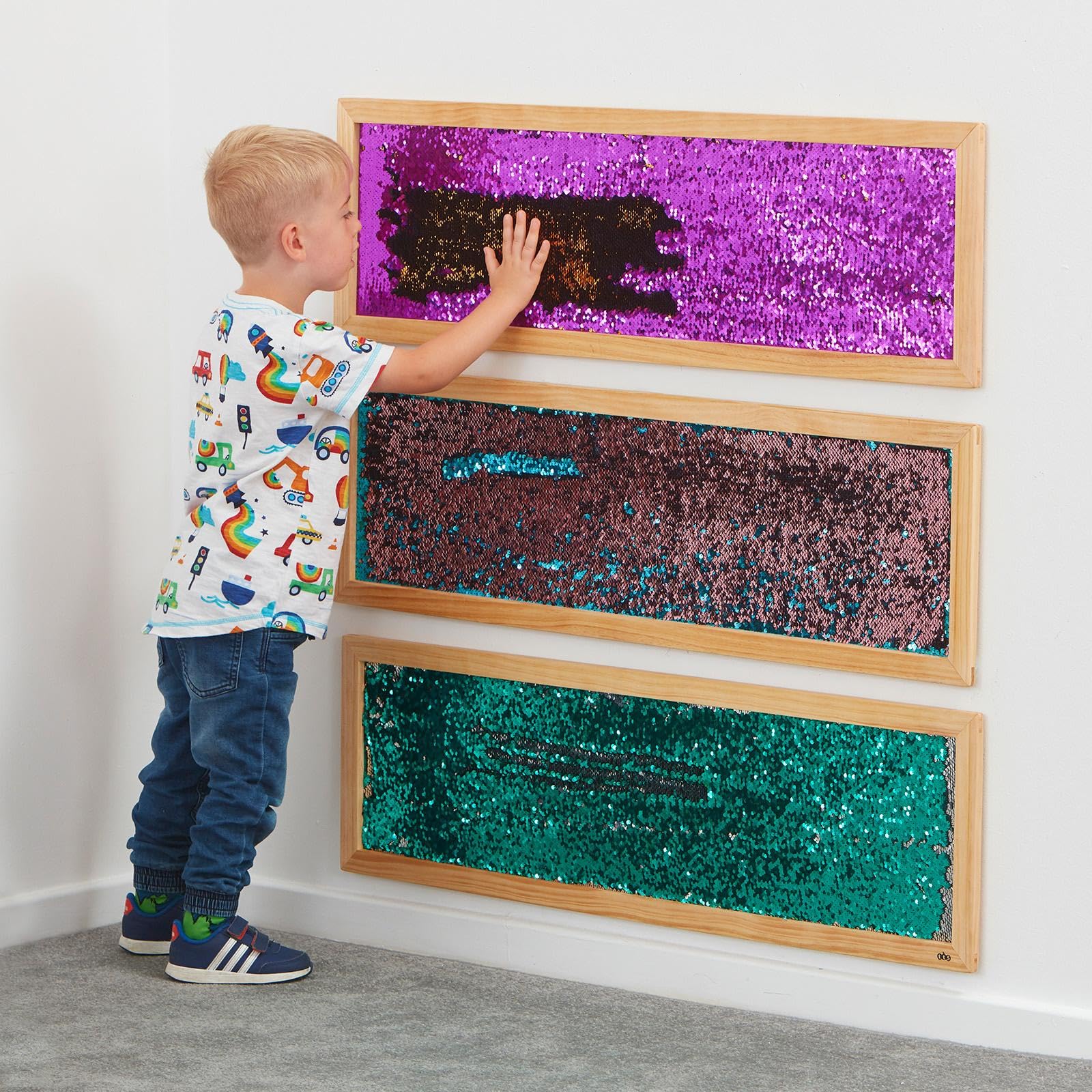 TTS - Pailletten-Wandboard, rechteckig - Kindergarten-Ausstattung