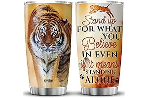 20 oz Stand Up Tiger Coffee Tumbler
