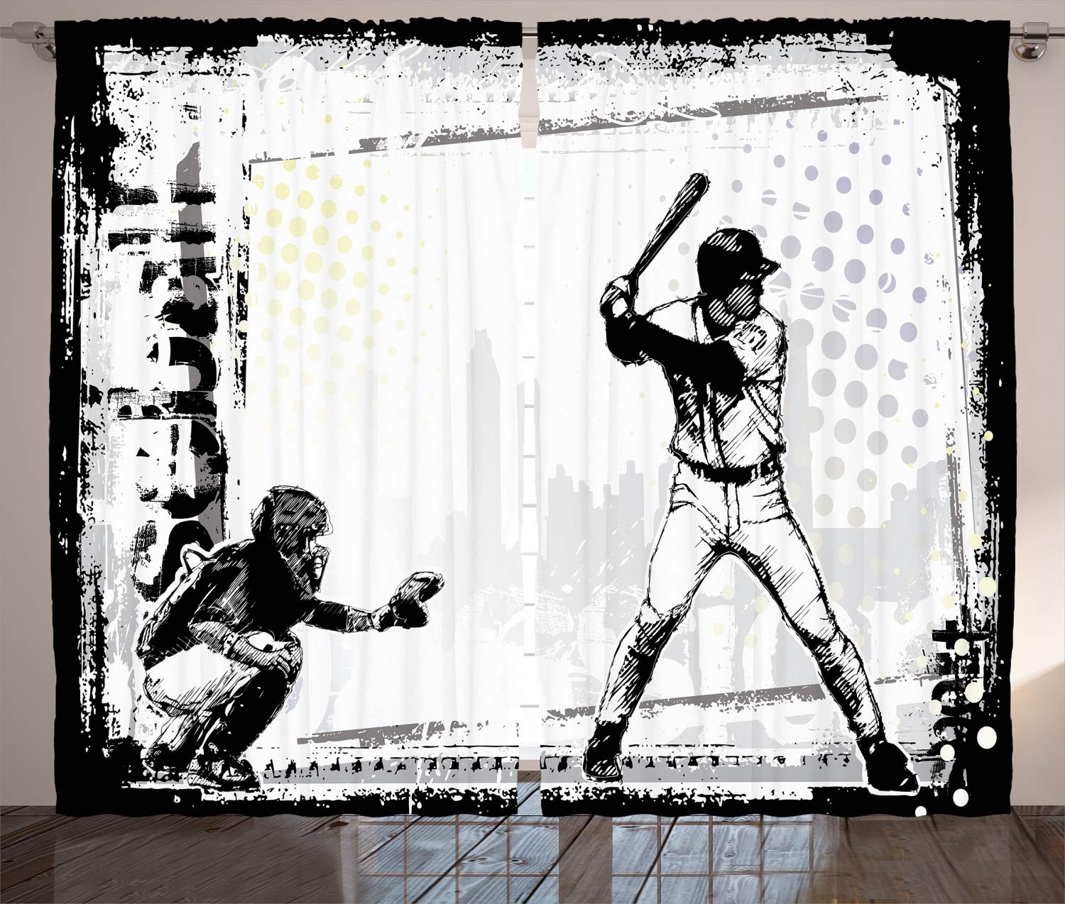 Sports Bedroom Curtains Curtains & Drapes 2023