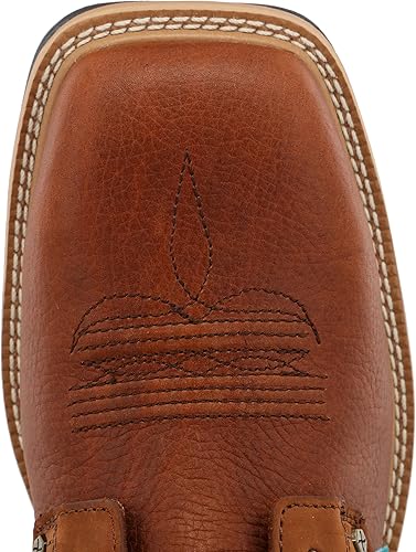 Miniatura 7 de Twisted X - Botas de cuero de grano completo con cordones para hombre de 8 pulgadas con punta de acero para hombre