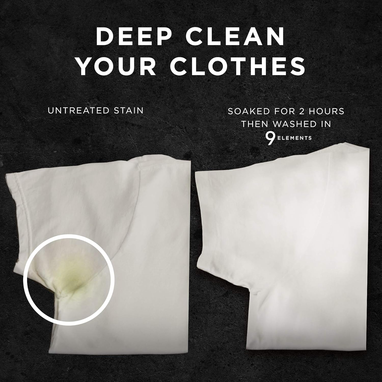 9 Elements Liquid Laundry Detergent, Lemon Scent, 46 Oz, 46 Fl Oz