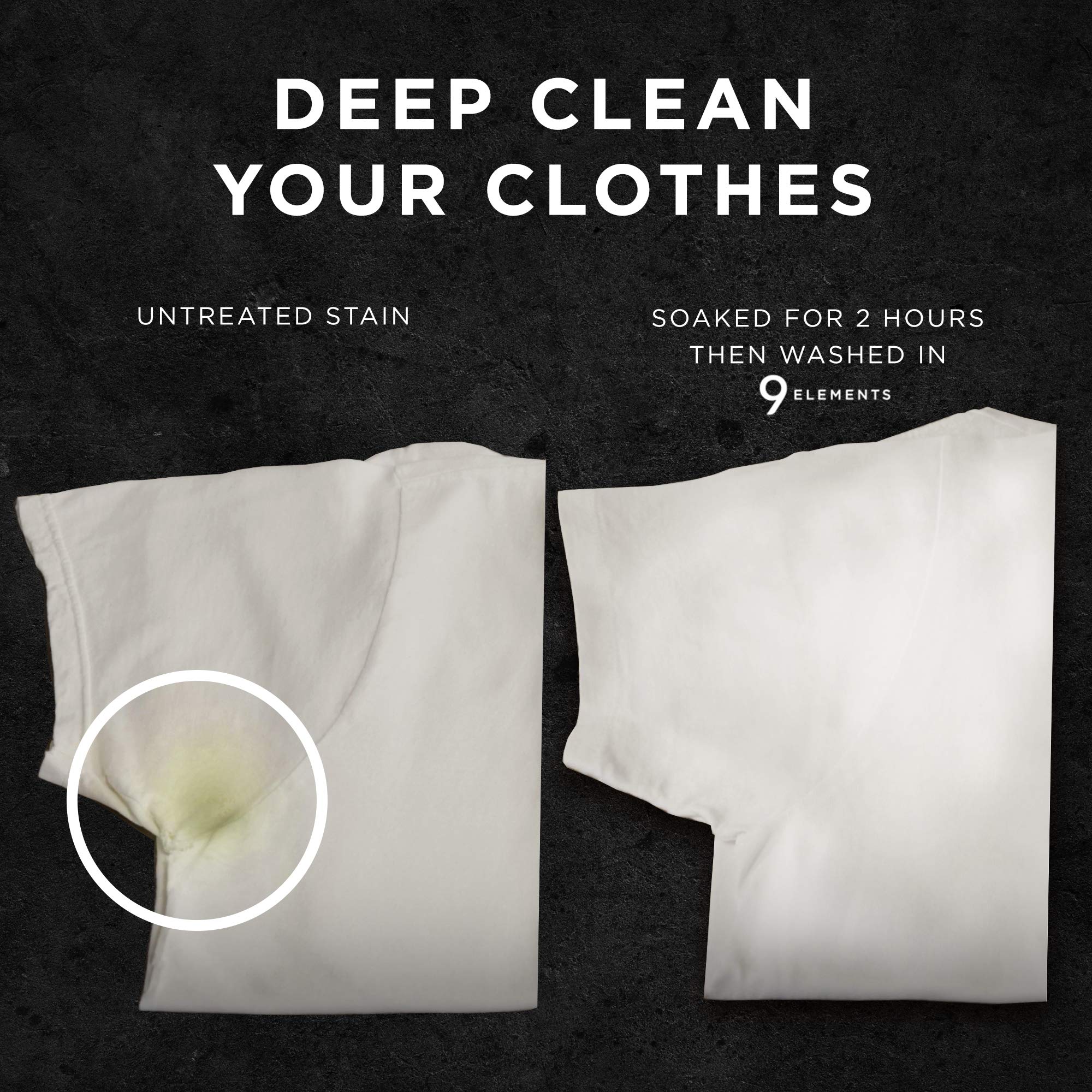 Buy 9 Elements Natural Laundry Detergent Liquid Soap, Lemon Scent