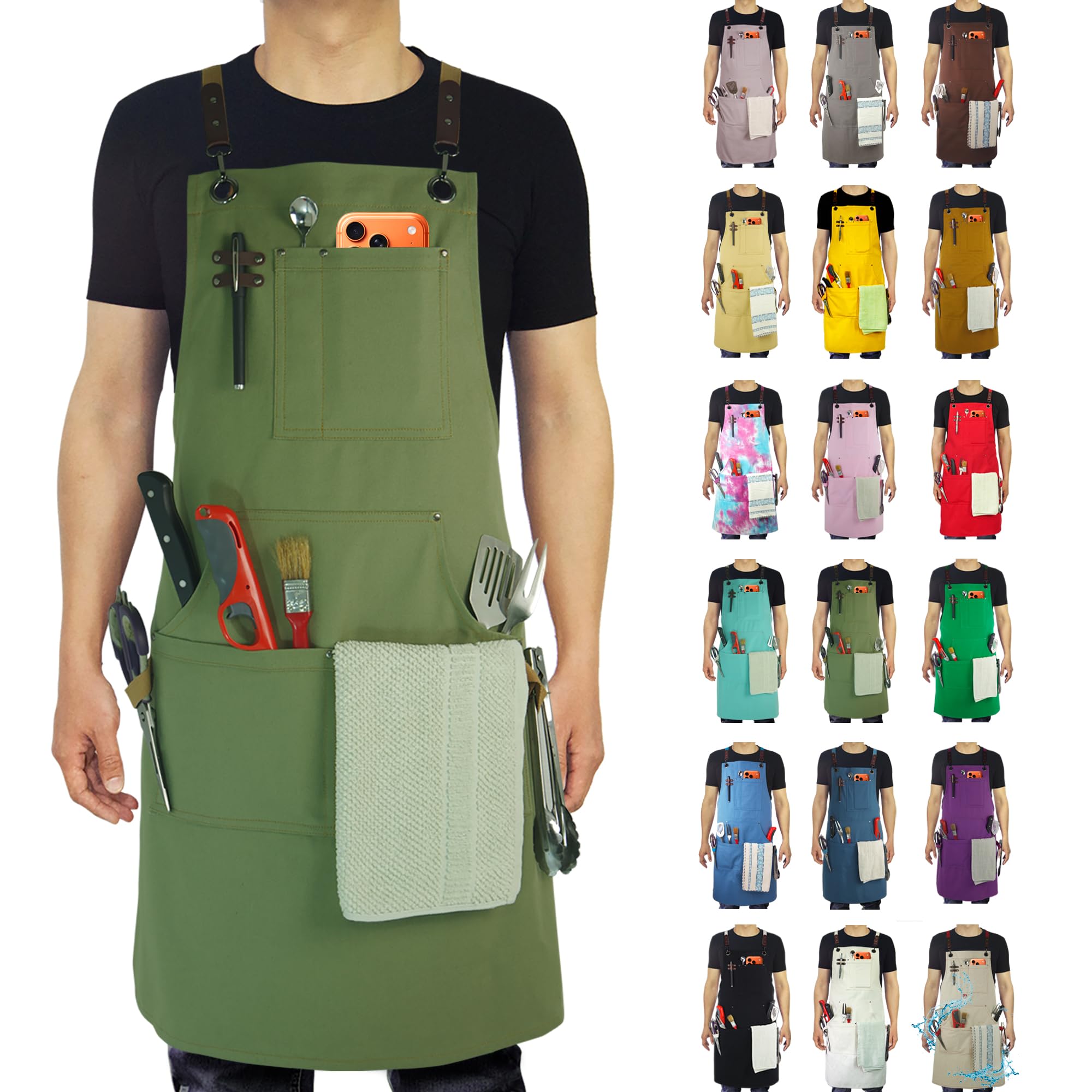 Stenffy Canvas Apron M-XXL