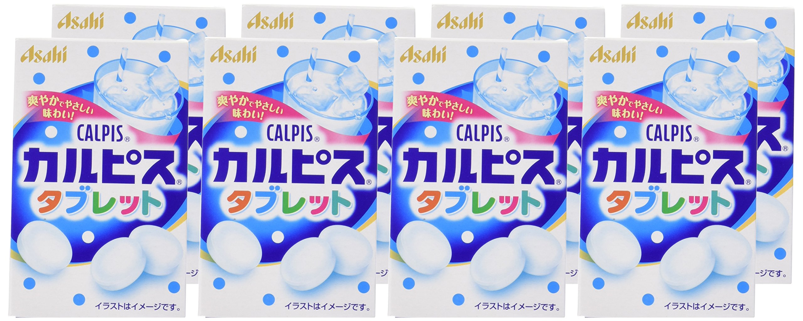 Amazon | アサヒグループ食品 カルピスタブレット 27g(18粒)×8箱