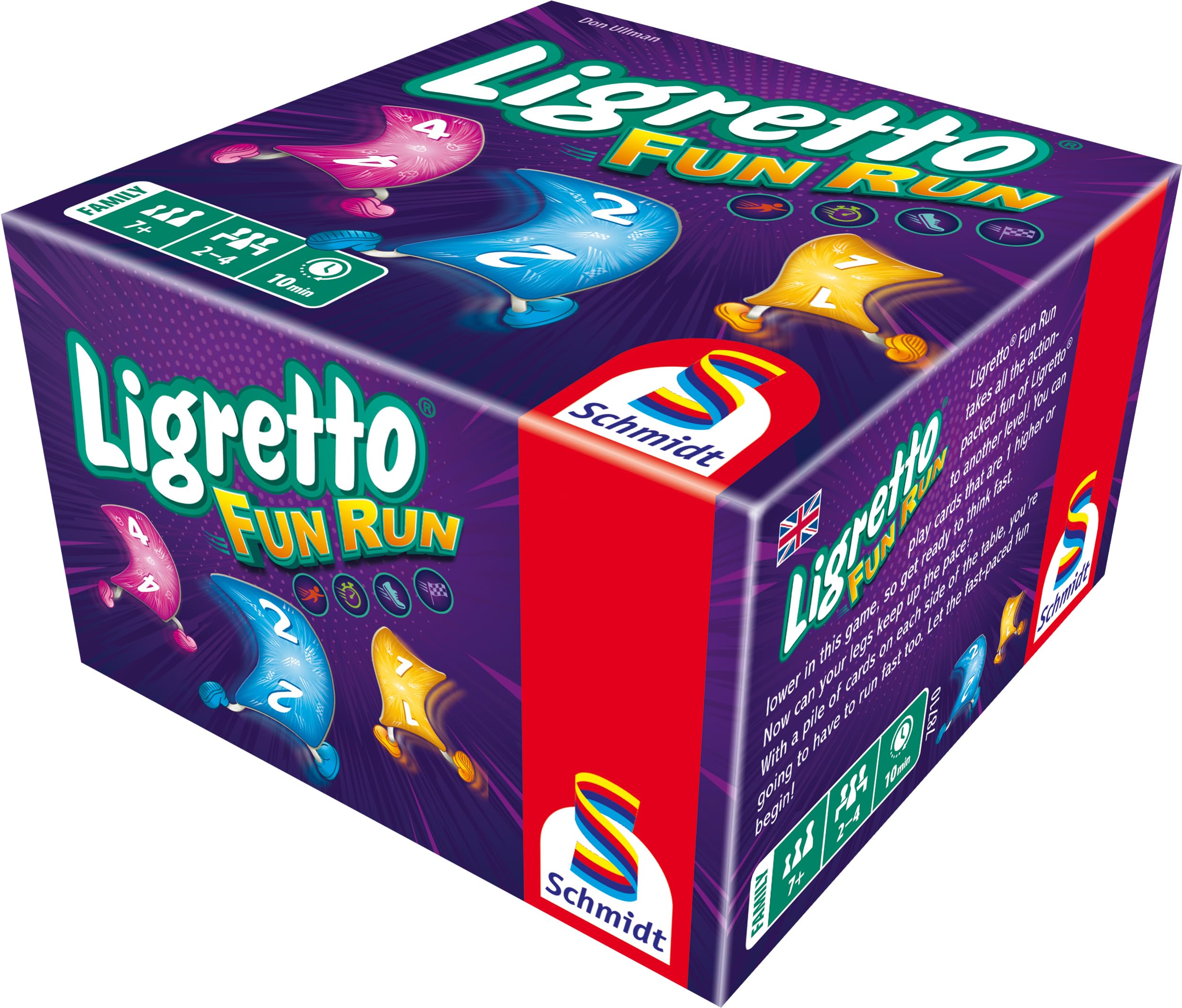 Schmidt Spiele 78710 Ligretto Fun Run, Familienkartenspiel
