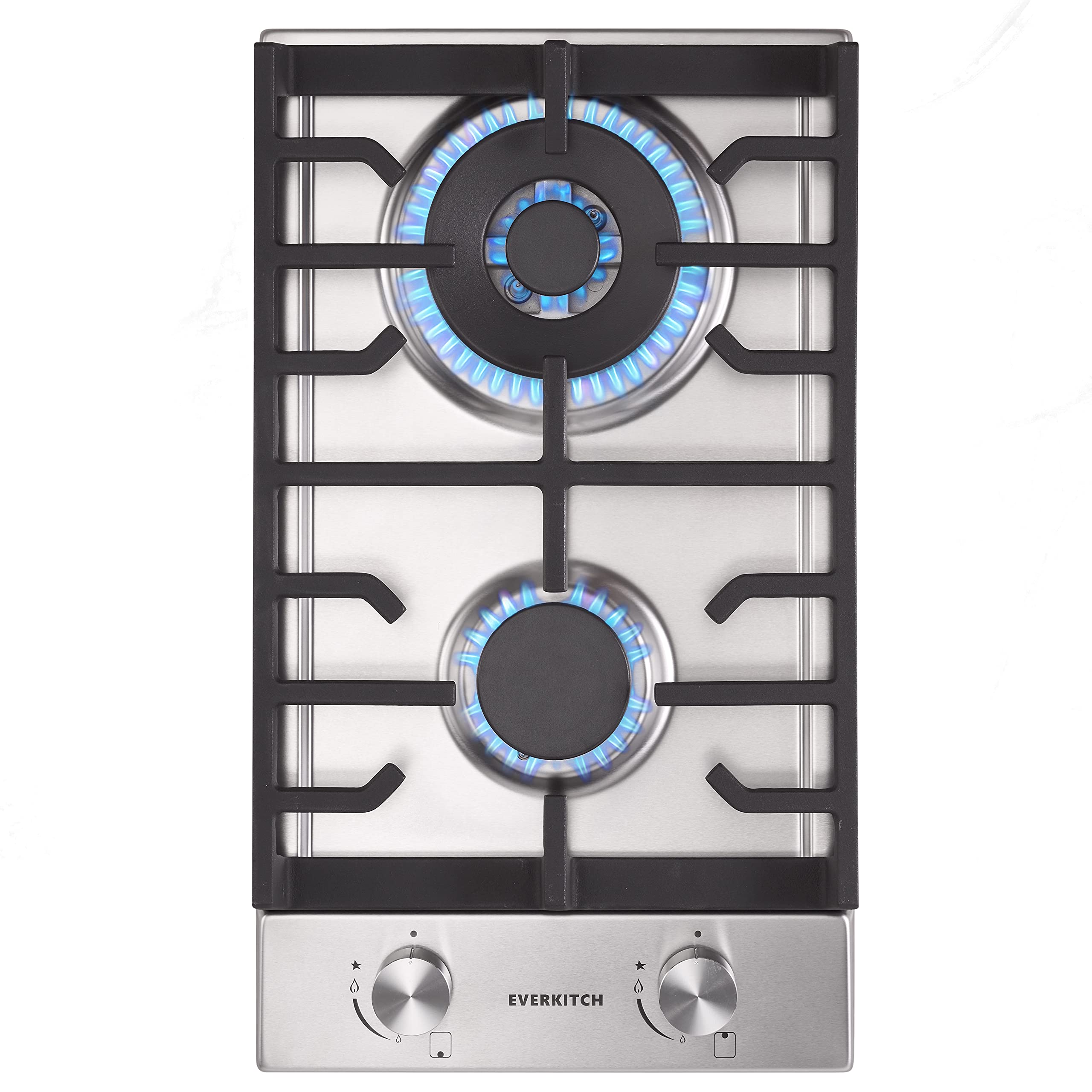 Buy 12 inch Cooktop with 2 Italy Sabaf Burners, Builtin Stovetop of