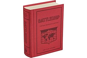 Battleship Board Game: Vintage Bookshelf Edition