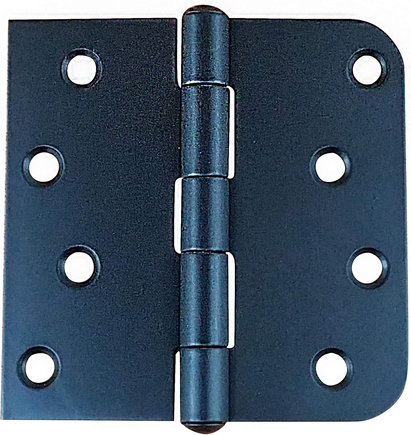 Hinge Outlet Black Stainless Steel Exterior Door Hinges 4" with 5/8" Square NonRemovable Pin