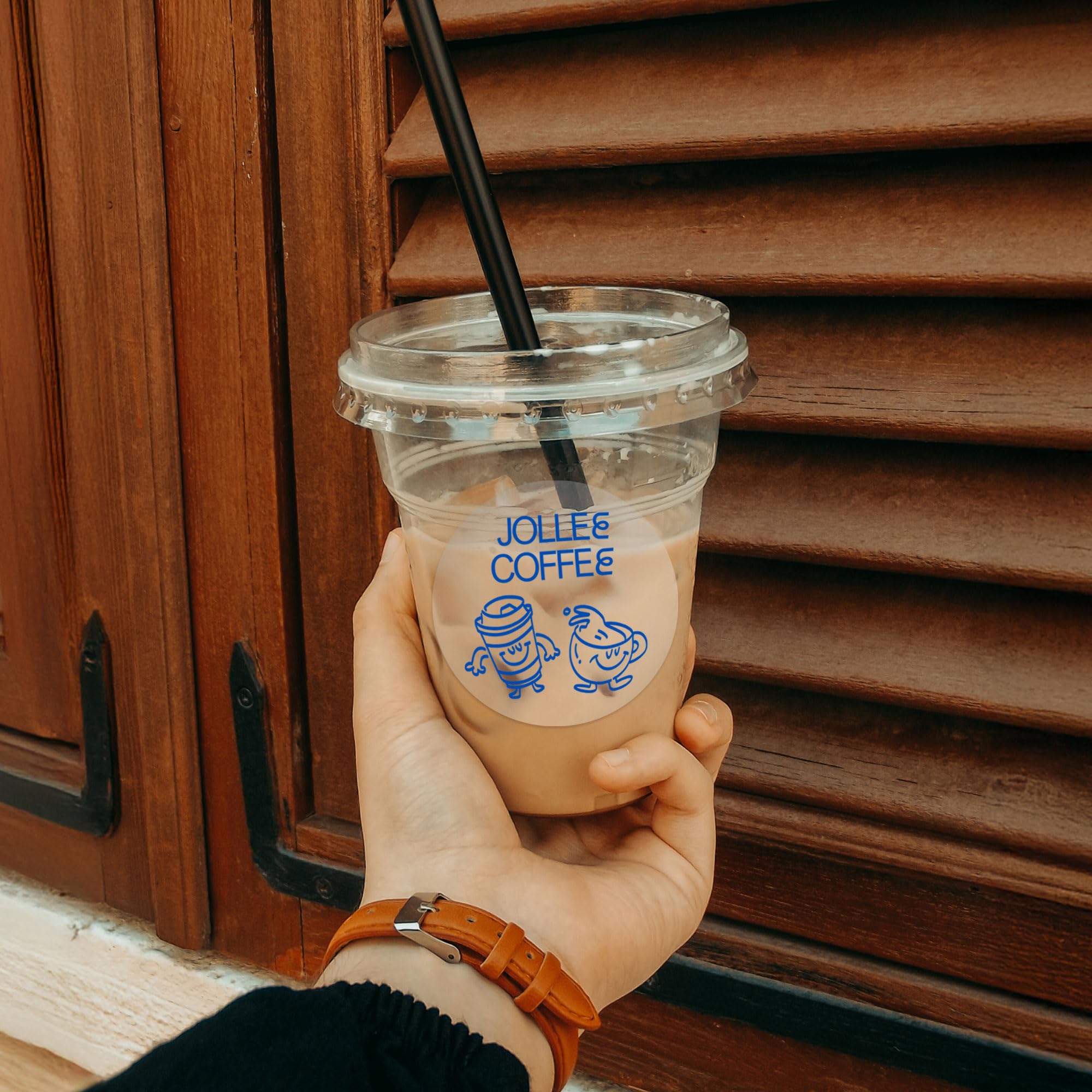 OliveBird [9 Rotoli, 9.000 Etichette] Etichette Rotonde Trasparenti Adesive Di 30 Mm / 3 Cm Di - Foto 10