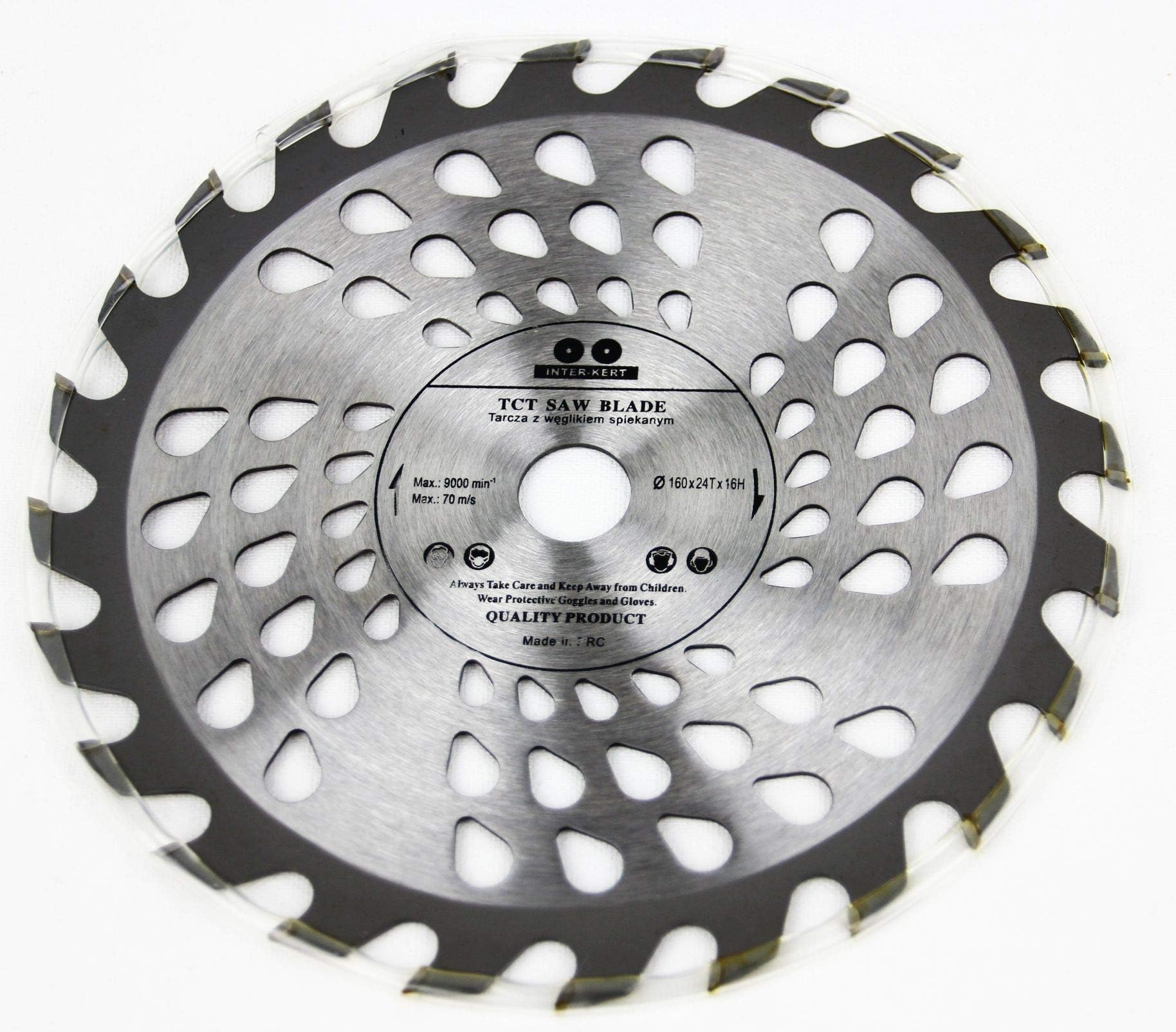 kwb Kreissägeblatt 160 x 16 mm - Schneller Schnitt, geeignet für Weich ...