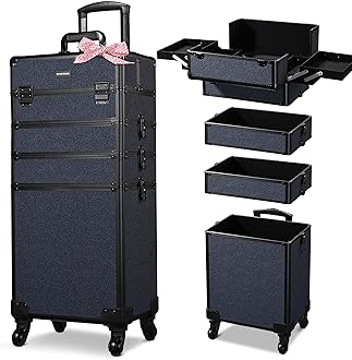 【美品】BYOOTIQUE マルチメイクボックス キャリーケース美容 メイク収納 Amazon | BYOOTIQUE メイクキャリーケース 大容量 多機能 メイク