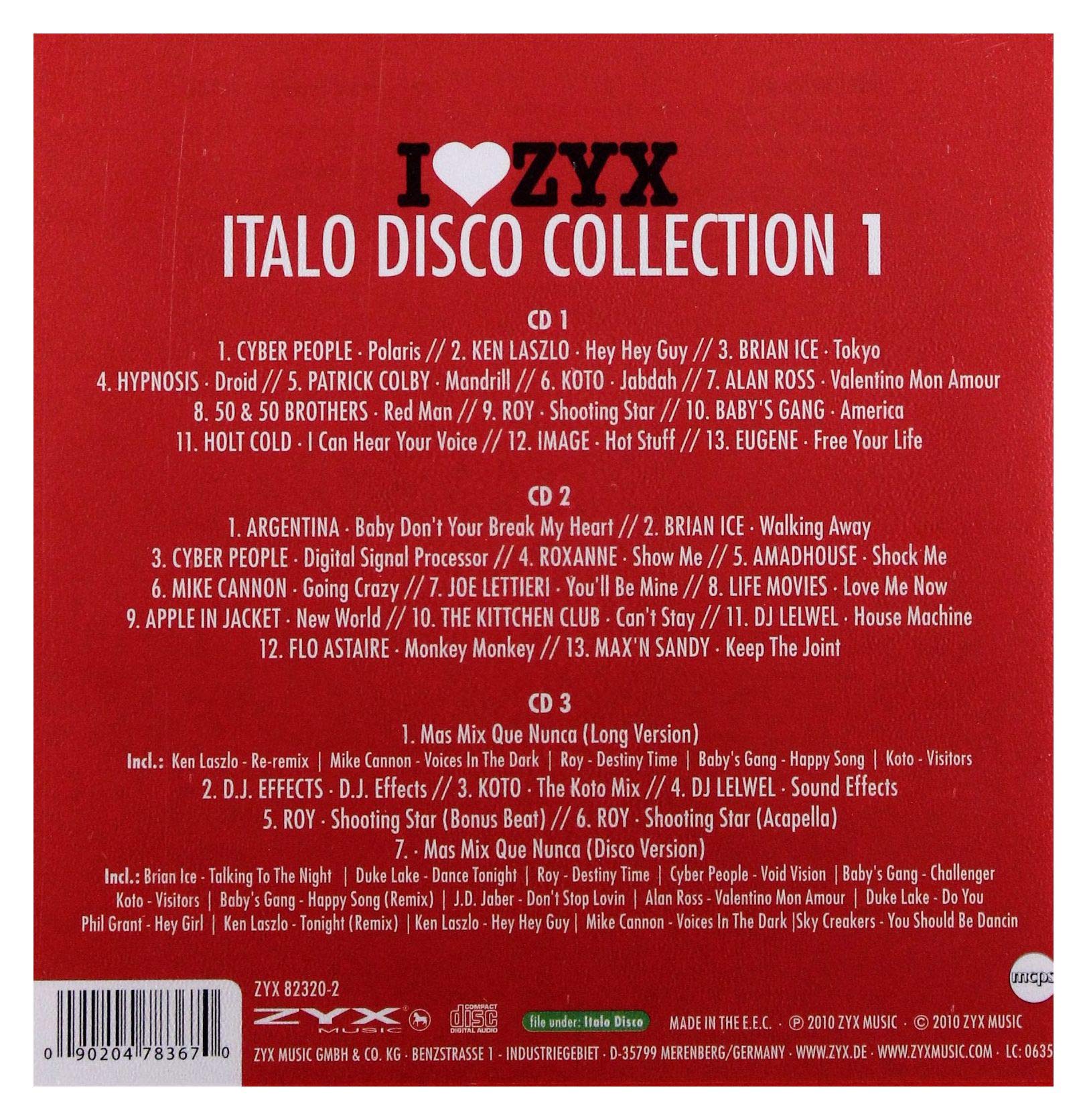 ZYX Italo Disco Collection 1