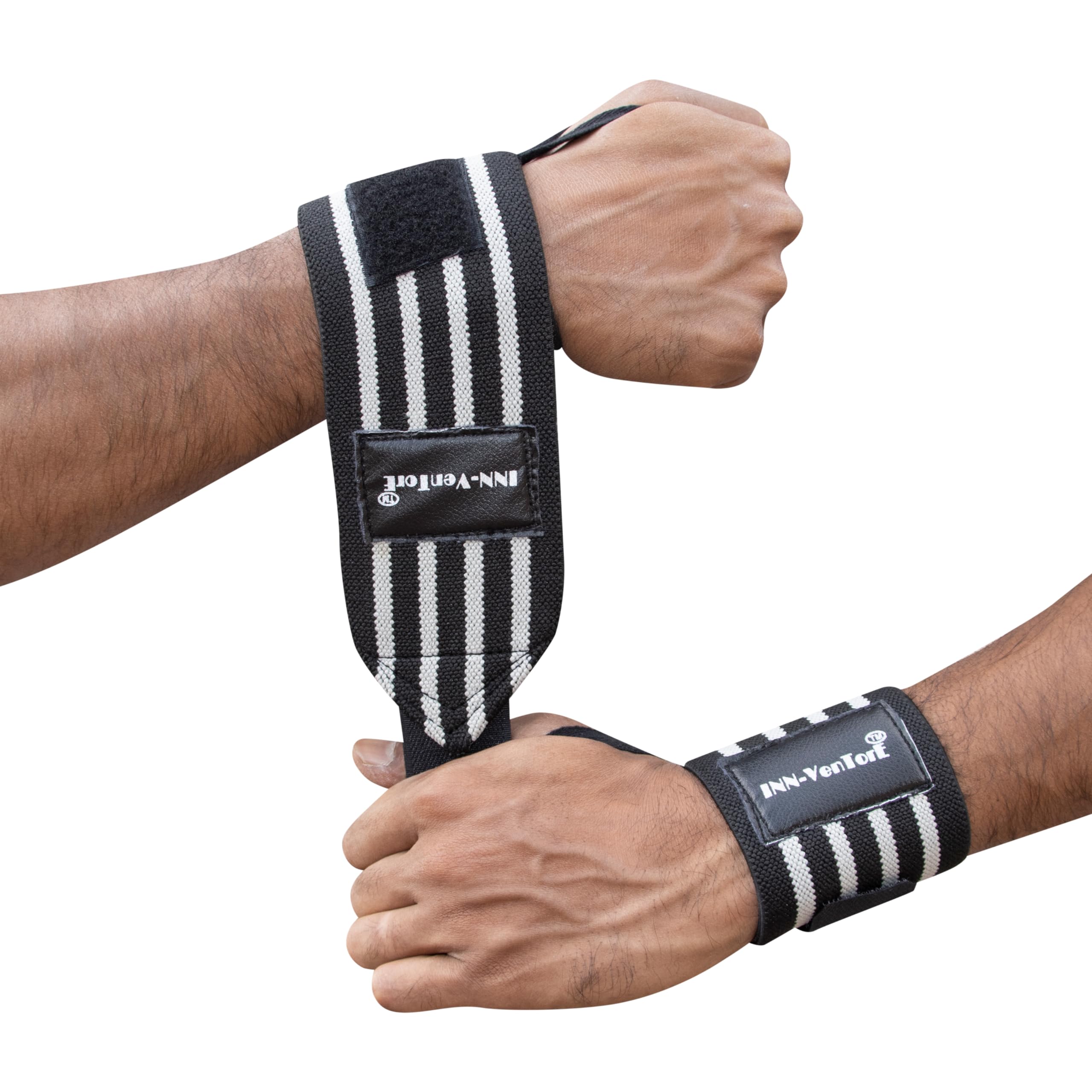 INN-VenTorE Cotton Wrist Band With 4 Stripes | Reliable for Wrist and Thumb Support with Stripes for Gym & Fitness (Grey) (B0CRPGCTJH) Amazon Price History, Amazon Price Tracker