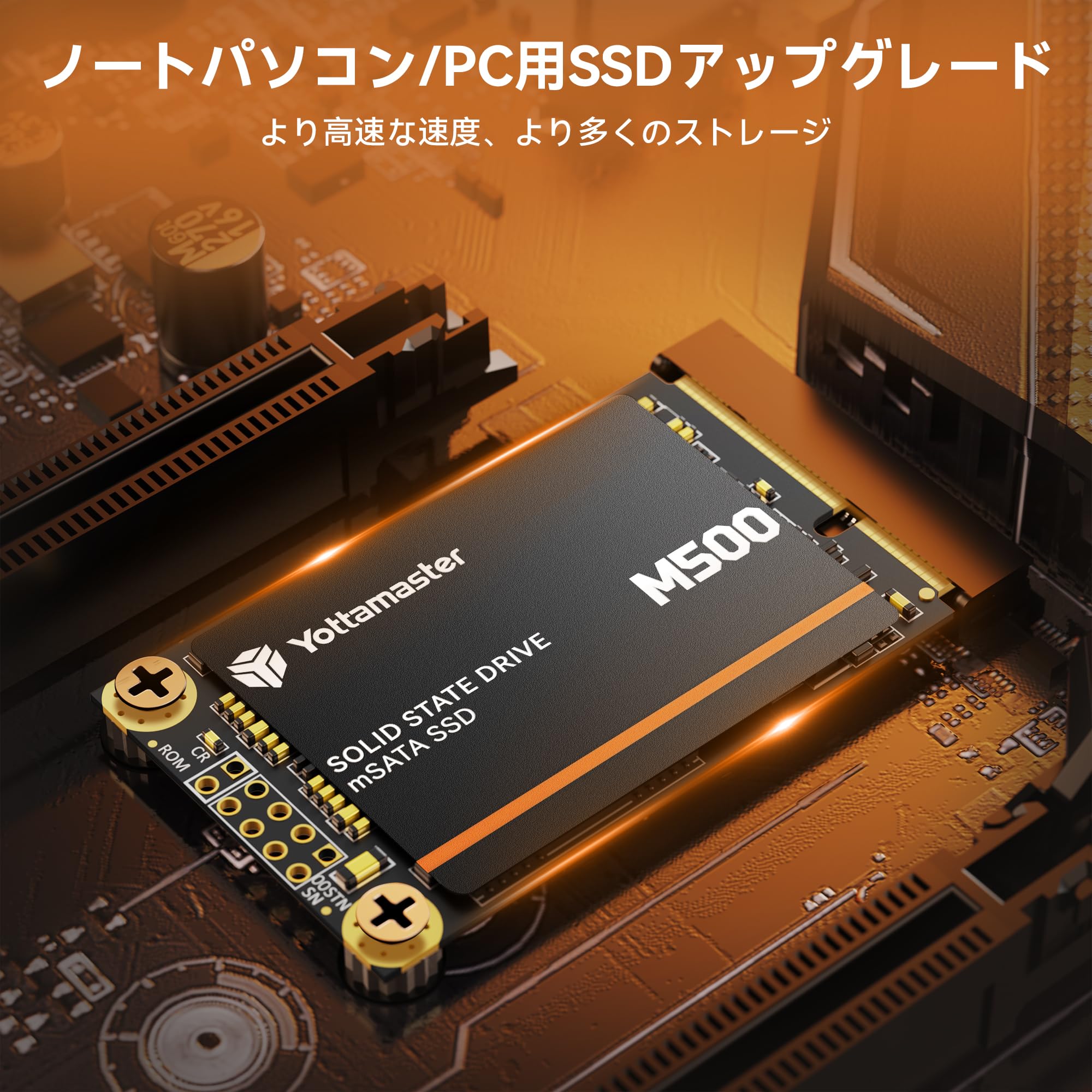 Amazon.co.jp: M500 mSATA SSD 1TB Internal SATA M.2 SSD SATA III