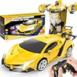 Transform Remote Control Car Toy for Kids 4 5 6 7 8, Remote Control Car for Boys 4-7, Transform Cars for Boys 4-6, Toy Car 5 Year Old Boy, Toys for 3 4 5 6 7 8 9 10 11 12 Years Old Boy